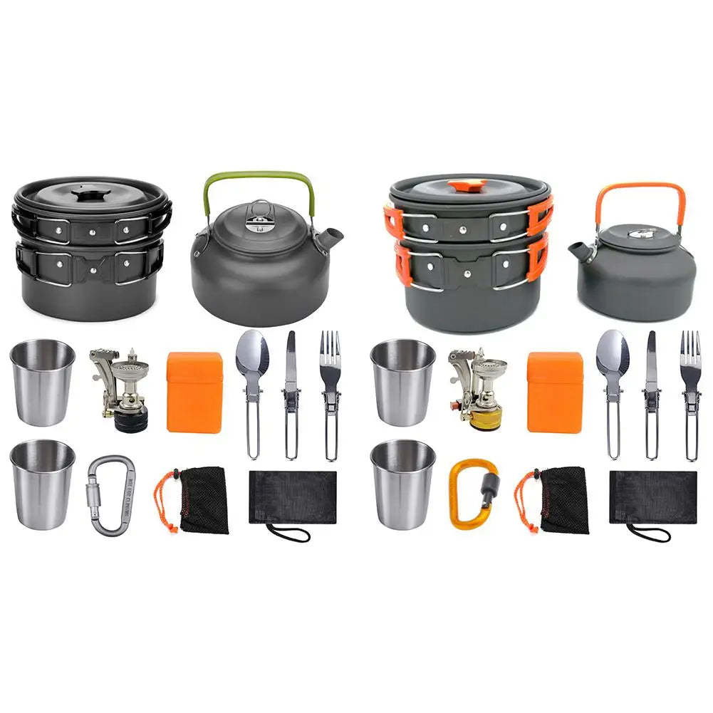 Outdoor Aluminum Cooking Set