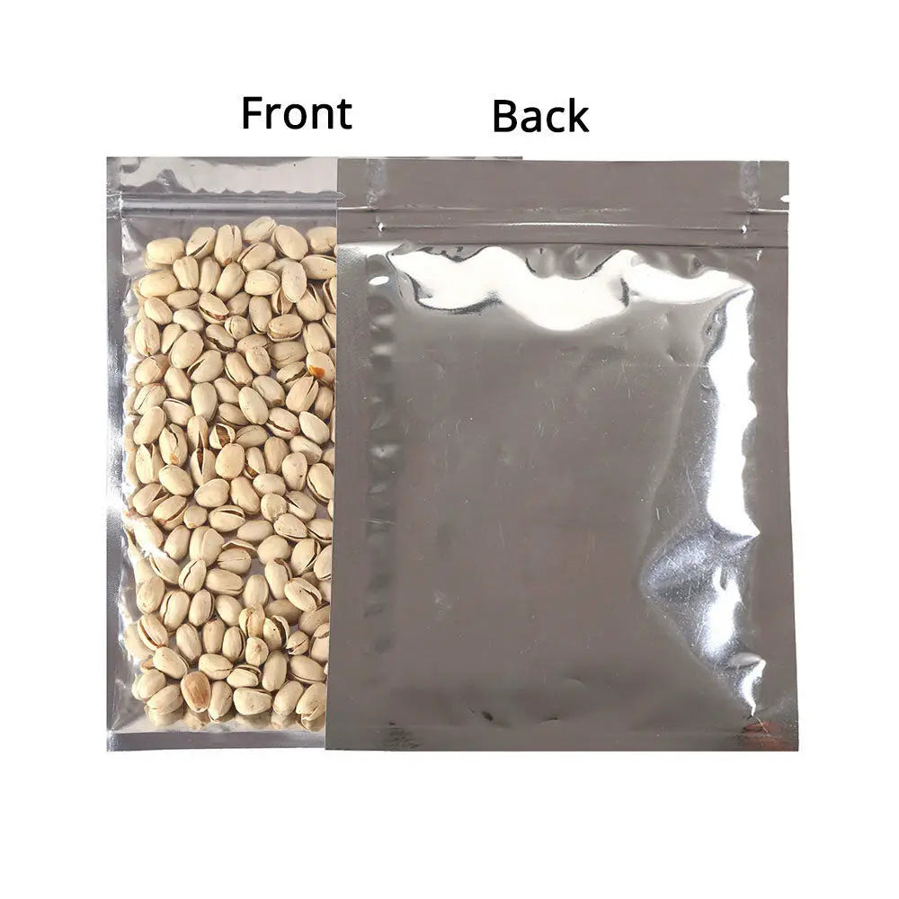 Resealable Mylar Zipper Pouches Various Sizes Bags