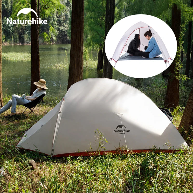 Ultralight 2 Person Double Layer Waterproof 4 Season Backpacking Hiking Tent