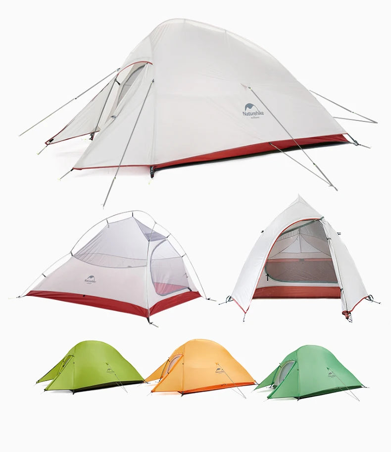 Ultralight 2 Person Double Layer Waterproof 4 Season Backpacking Hiking Tent