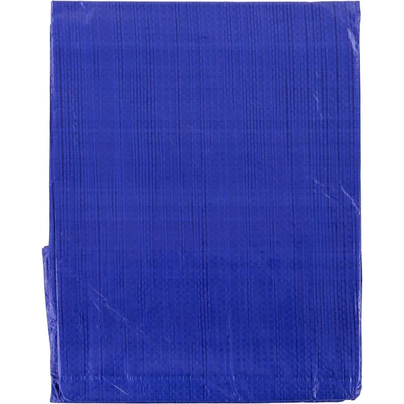 30x30 ft all-purpose 5-mil poly tarp, waterproof, blue,