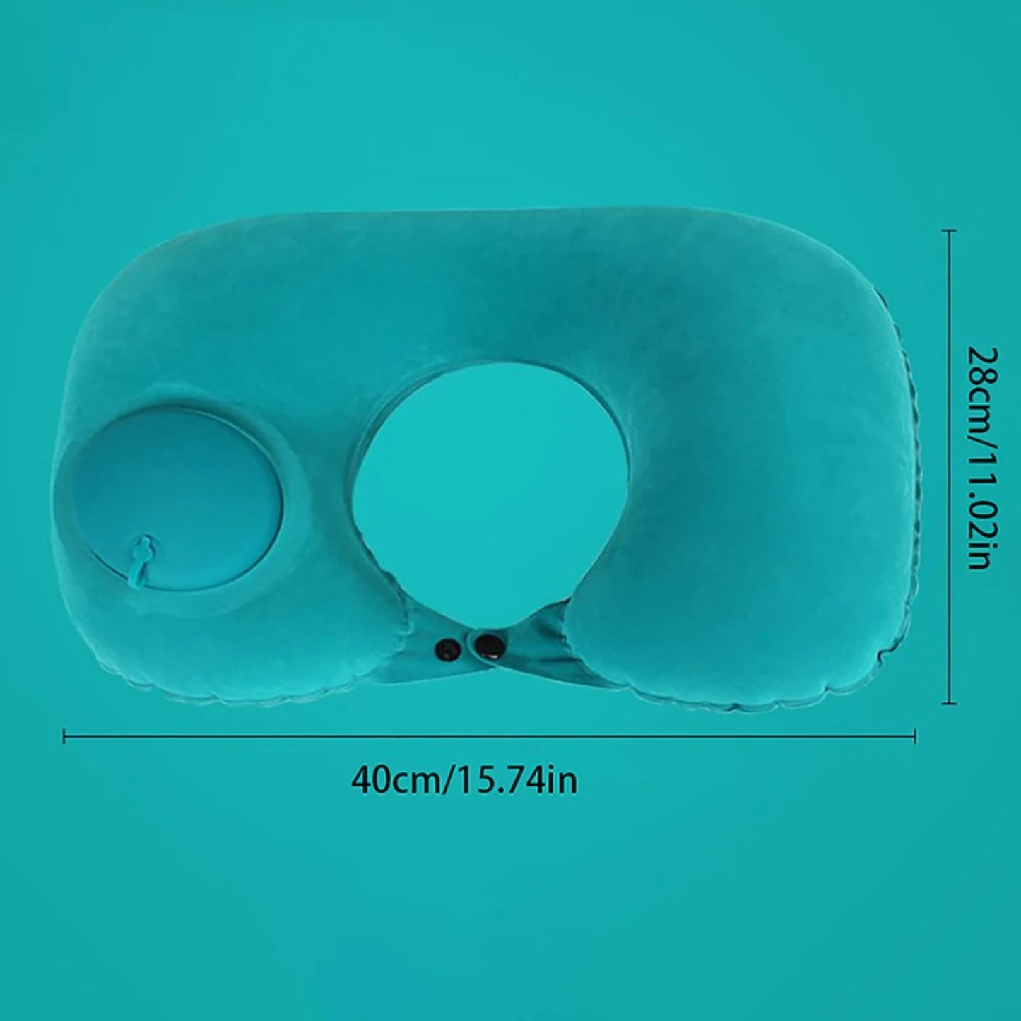 Ultimate U-Shaped Inflatable Travel Pillow