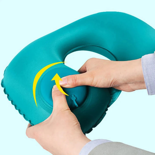 Ultimate U-Shaped Inflatable Travel Pillow