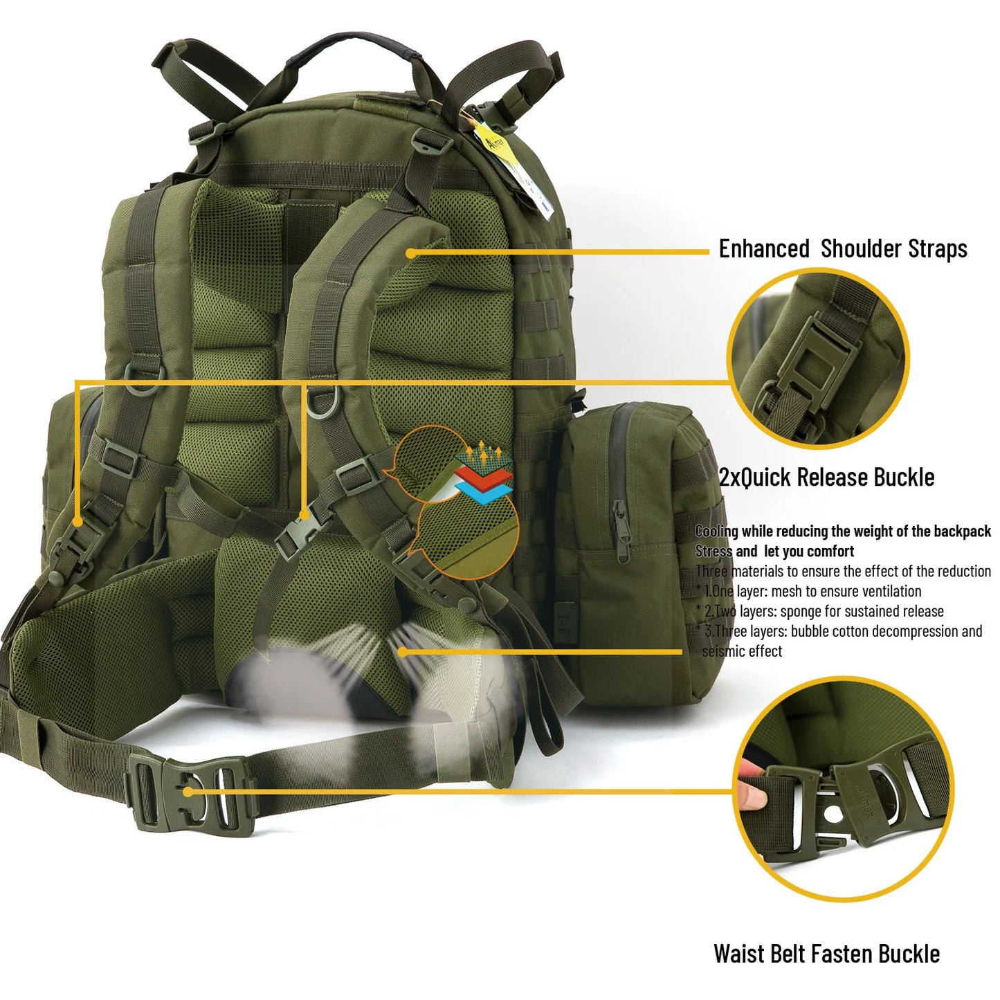 Climbing Assault Tactical Backpack